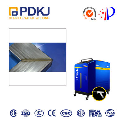 SGS 0.5mm Aluminum Plate 2000w Laser Welder Optical Fiber Handheld