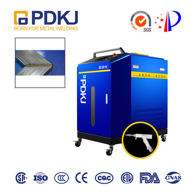 SGS 0.5mm Aluminum Plate 2000w Laser Welder Optical Fiber Handheld