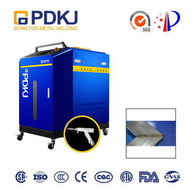 SGS 0.5mm Aluminum Plate 2000w Laser Welder Optical Fiber Handheld