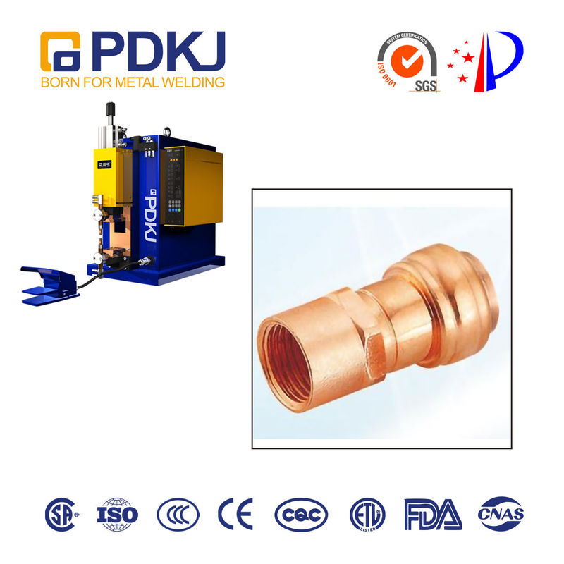 Seamless Water Cooled Spot Welder For Purple Copper Wire Connector